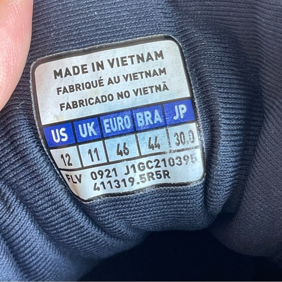 Mizuno Waverider 25 (Men's) Imperial Blue Size 12 - Picture 13 of 13